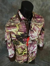 Mens Platini Premium Shirt Purple Exotic Snake Print Patterns Slim Fit