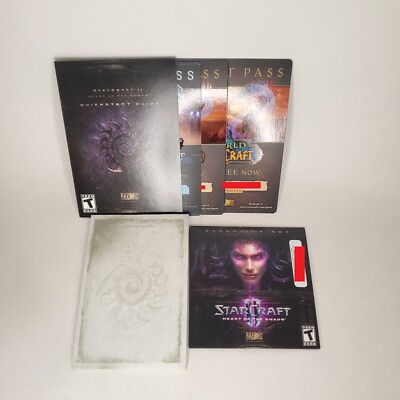 StarCraft II: Heart of the Swarm PC 2013 Windows Expansion Incomplete Big Box 2