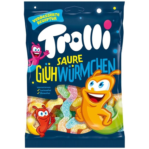 Trolli Sour fireflies ( Saure Glühwürmchen ) New from Germany - 第 1/1 張圖片