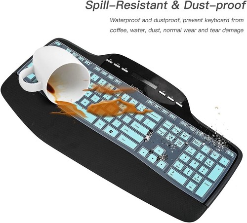 Für Logitech MK710-RB MK735 Wireless Desktop Tastatur Prot Tastatur Abdeckung - Bild 6 von 7