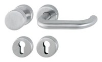 Hoppe Paris Edelstahl-Rosetten-Wechsel-Garnitur E58/42H/42HKVS/138,... 10720597