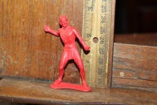 ca. 1950's Plastic Toy Figure Native American Indian Broken Weapons