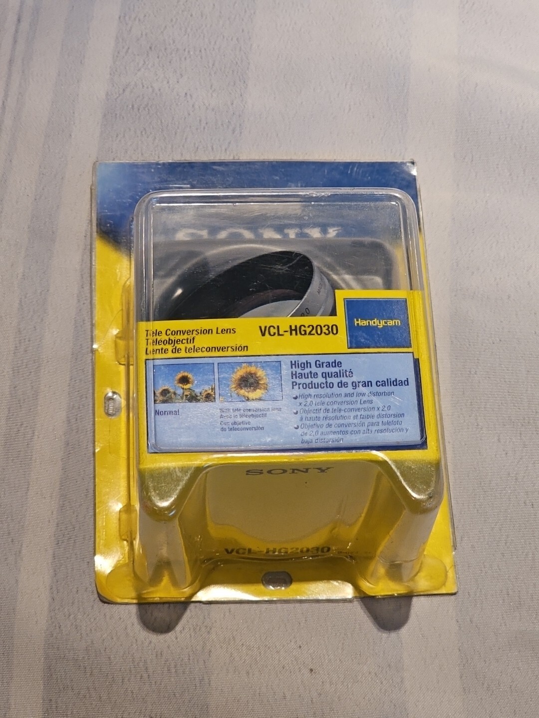 new Sony 2.0x Telephoto Conversion Lens - Grade A (VCL-HG2030) free shipping