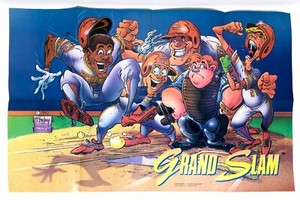 RARE Vintage 90’s Anco Collector TODD McFARLANE - GRAND SLAM Baseball Poster!