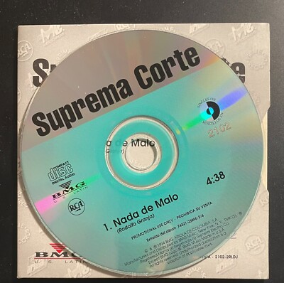 Suprema Corte **- Nada De Malo (CD, Single, Promo)