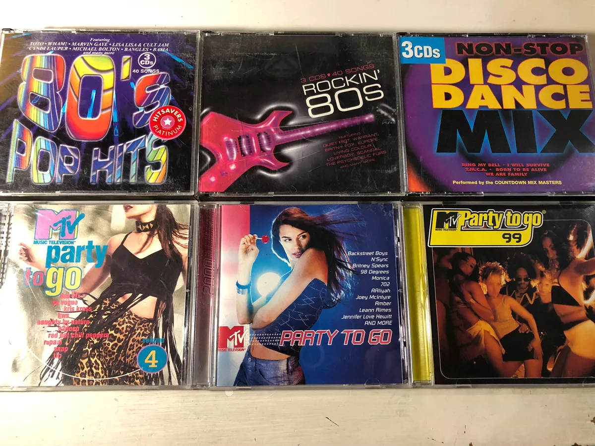 lote cds recopilatorios, musica dance años 90. - Buy CD's of Disco, músicas  dance anos 90 