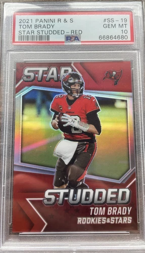 2021 Panini Rookies & Stars Tom Brady Star Studded #2/99 PSA 10 GEM MT Low Pop