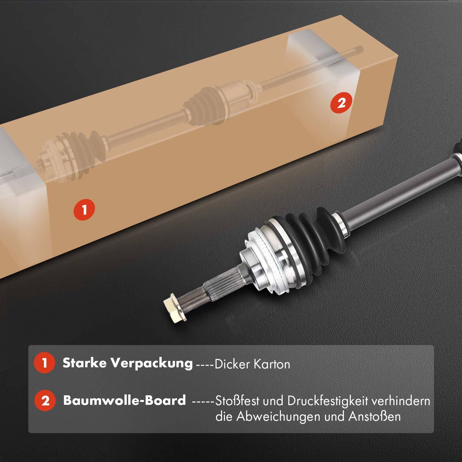 Antriebswelle Für Mercedes S-Klasse Vorne Rechts - Automatikgetriebe