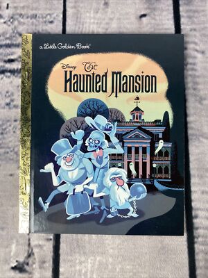 Disney The Haunted Mansion Little Golden Book New (683)