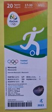 Rio Olympics 2016 TICKET Men's Football Final Brazil Germany M83