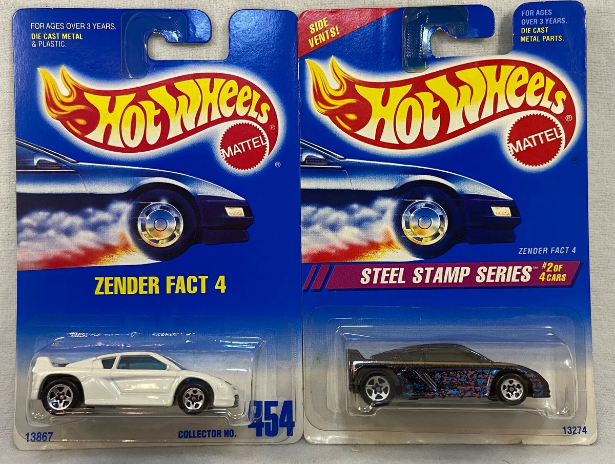 Hot Wheels Zender Fact 4 2-Car Collection 1992 #454 / 1995