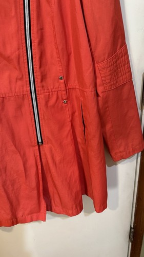 Black Rivet Women’s Coral Long Sleeve Zippered/Button Up Rain/Pea Coat Size XL - Picture 4 of 12