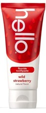 Hello Kids Toothpaste Wild Strawberry 4.2oz 3-Pack Vegan Gluten Free 2