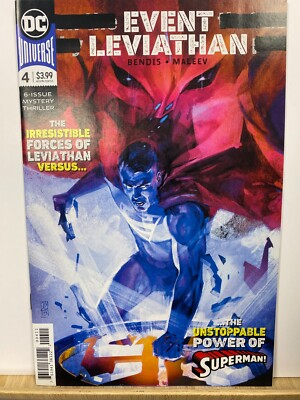 Event Leviathan #4 NM/NM- Main cover Bendis/Maleev DC Comics