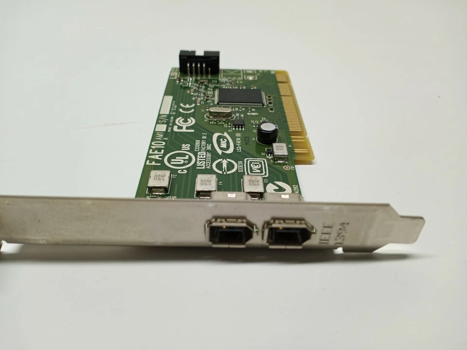 Dell 0H924H FireWire Controller Card Dual Port IEEE-1394 H924H Controller Card - Image 3 of 4