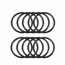 10pcs Black 72mm x 62mm x 5mm Rubber O Ring Oil Seal Sealing Gaskets