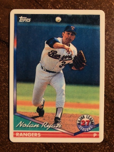 ライアンページ 1993/94 Nolan Ryan R&N China 