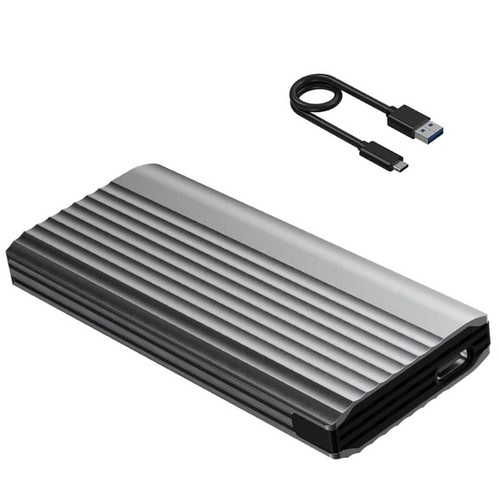 M.2 /NVME Solid Disk Enclosure USB3.1 Gen 2 10Gbps Metal External Drive Case - Afbeelding 7 van 14