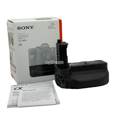 New SONY VG-C4EM Vertical Battery Grip for α7RV, α7IV, α7RIV