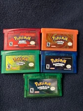 Pokemón Series Game cartridges For Gameboy Advance GB/GBA/NDS