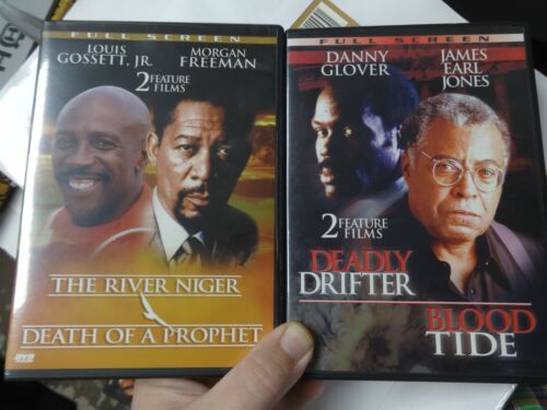 James Earl Jones Morgan Freeman Louis Gossett, Jr. Blood Tide Deadly Drifter  - Picture 1 of 12