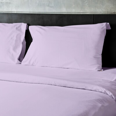 Modern Colored Hotel 4 Piece Bed Sheets Set Soft Luxury Cool Feel Deep Pockets 