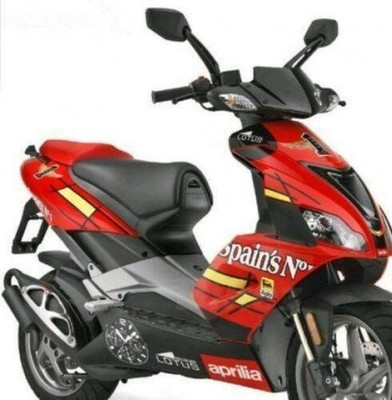 Aprilia SR 50 Factory R Spains No1 EDITION DEKOR DECAL Aufkleber