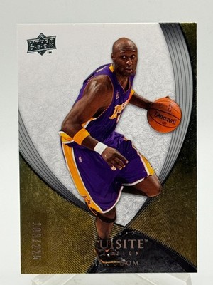 Lamar Odom 2007-08 Upper Deck Exquisite Collection #31 /225 Z3