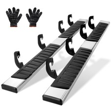 Running Boards, 6" Step Bars Compatible with 2007-2018 Chevy Silverado/GMC Sierr