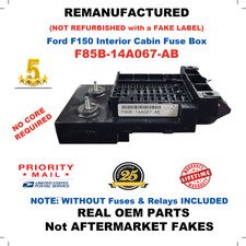 Remanufactured F85b-14a067-ab 1998 Ford F150 Interior Cabin Fuse Box 