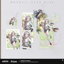 Official Honkai: Star Rail Firefly Spring Missive Stand Keychain Card Badge Set