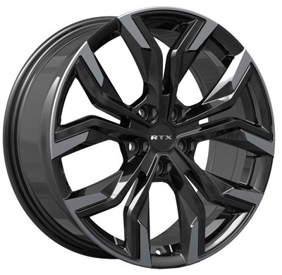 New Wheel for 2013-2018 Nissan Altima 17'' 5x114.3 Alloy Gloss Black EE0D Rim 5Lu