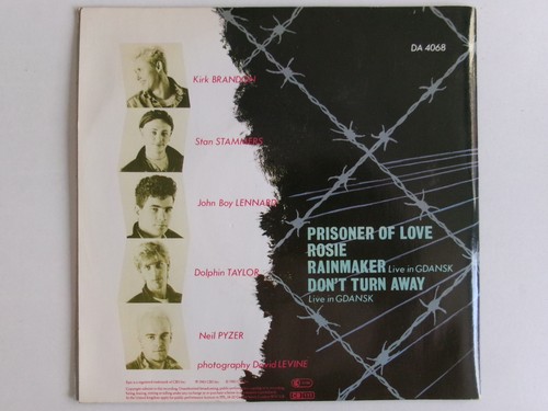 SPEAR OF DESTINY PRISONER OF LOVE BURNING ROME DA4068 NEW WAVE GATEFOLD DOUBLE - Foto 4 di 4