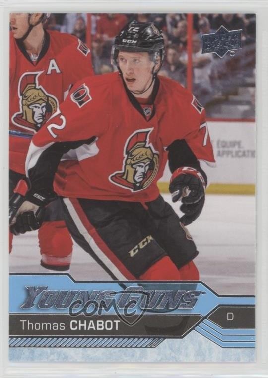 2016-17 Upper Deck Young Guns Thomas Chabot #488 01mr
