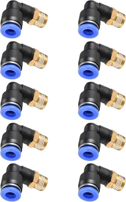PL6-01 Push to Connect Fitting, 90 Degree Male Elbow, 6Mm Tube OD X G1/8'' Thread