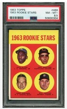 1963 Topps Rookie Stars Bill Freehan RC Rookie #466 PSA 8.5 NM MT+