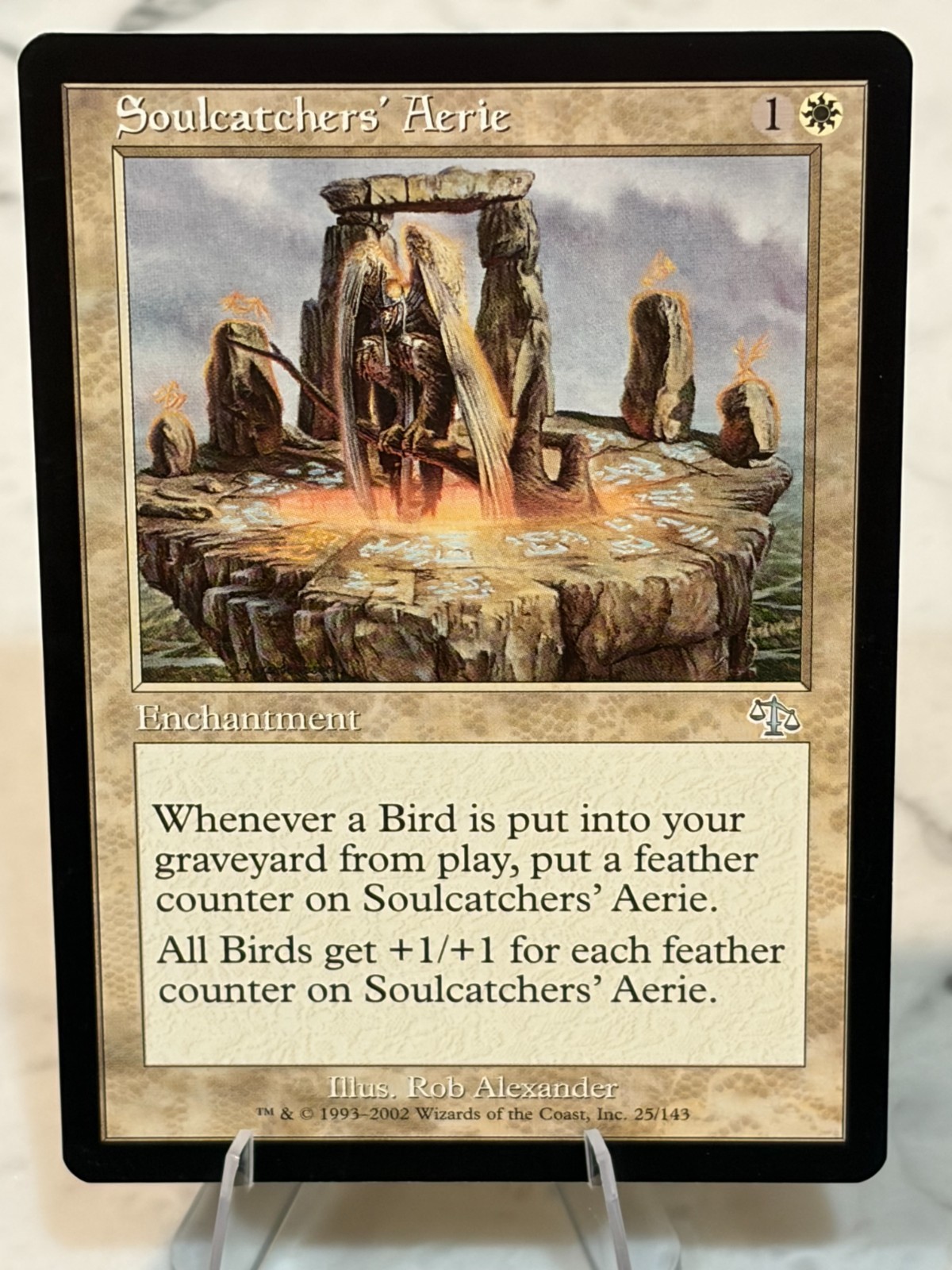 NM Soulcatchers' Aerie Judgment Mtg Magic the Gathering White Enchantment