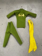 PB-IF-SH: 1/12 Custom Body Suit w/ sash for Marvel Legends Iron Fist (No figure)
