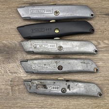 Lot B 5 Stanley 99E Retractable Utility Knife...