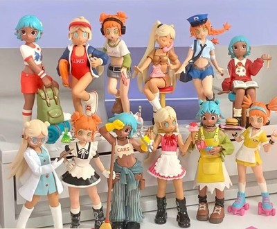 Authentic Peach Riot Rush Hour Series Blind Box Figure Toy Gift