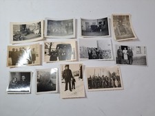 Lot Of 12 Vintage WW2 German Soldiers With Their Family Photographs