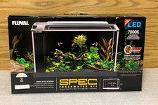Fluval -10516- Spec Aquarium Kit - Black - 5 Gallon- Desktop Glass Aquarium