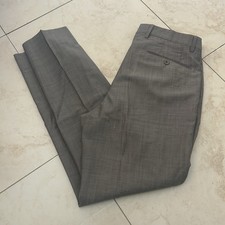 Incotex Cloud Wool Slim Fit 32 Dress Pants