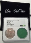 2023 $1 AMERICAN SILVER EAGLE NGC MS70 CURIO COLLECTION HOLDER