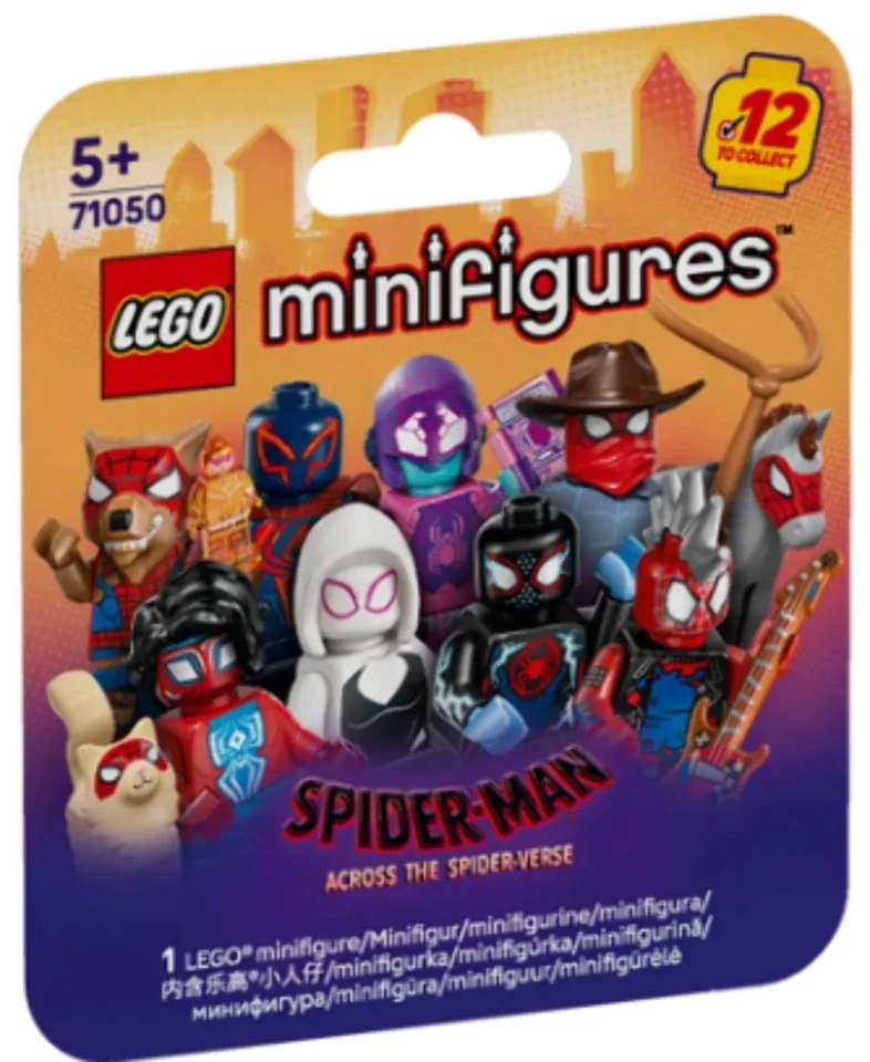 LEGO SPIDER-MAN: Across the Spider-Verse Set of 12 Minifigures 71050 IN STOCK - Image 2 of 2