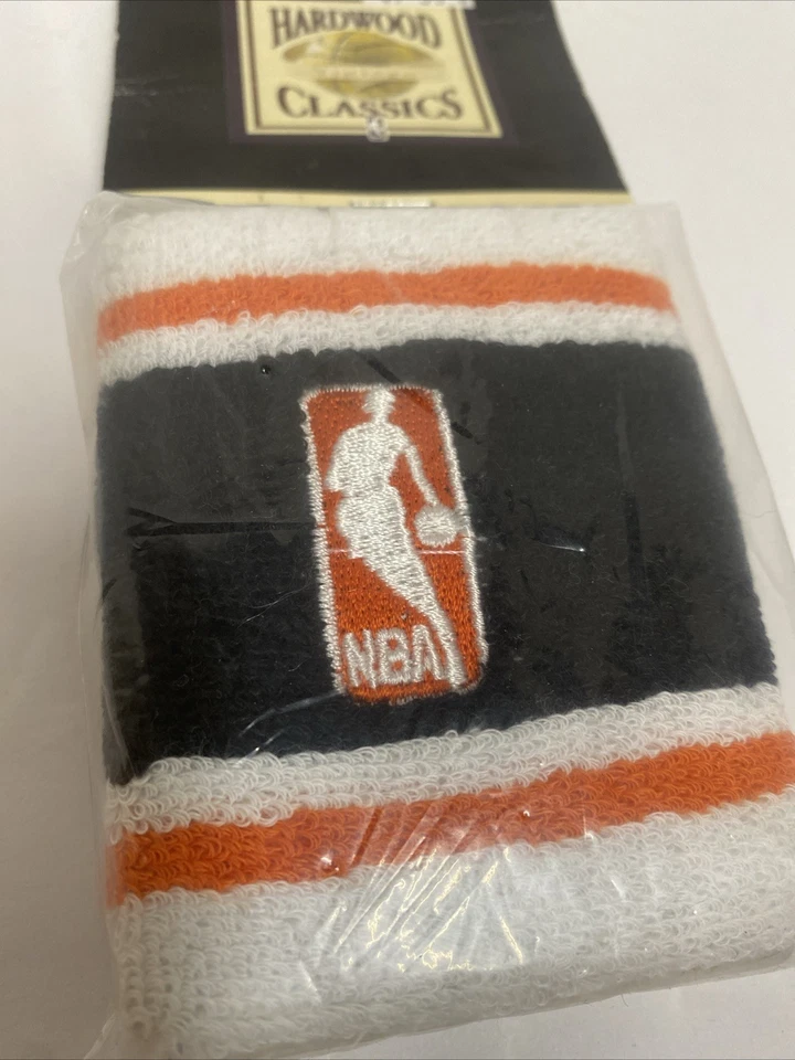 NBA 橙色黑色白色两个双宽腕带裸脚原装 A1 — 第 2/4 张图片