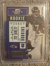 2020 Topps Contenders Optic  Rookie Ticket JK Dobbins Game 21 Silver (RC) #74