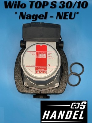 EMB Wilo TOP S 30/10 180mm 2082793  180mm Umwälzpumpe Nassläufer Pumpe NEU