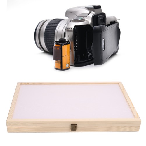 Camera Film Display Box For 135 35mm Films Wooden 80 Slots Camera Reel Storage - Picture 10 of 22