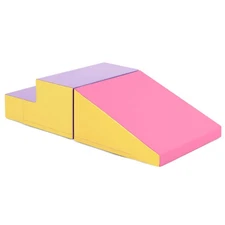 Step and Slide Climber for Infants & Toddlers Baby Soft Foam Structure Blocks